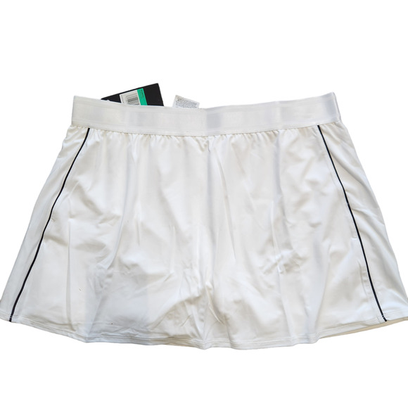 Nike Court Dry Skirt Stretch White/Black/Black/White XL - Picture 3 of 5